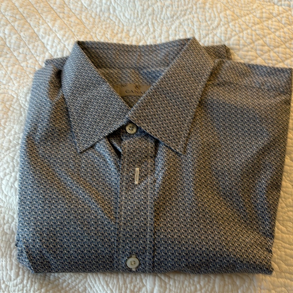 Canali Men‘s Patterned Shirt XXL